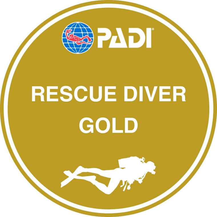 PADI Rescue Diver Gold