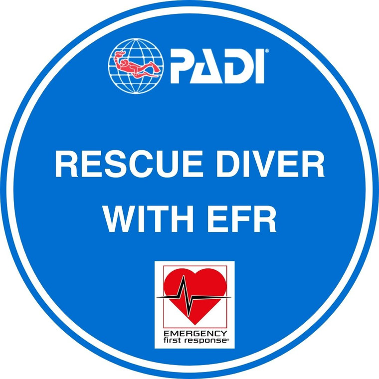 PADI Rescue Diver with EFR