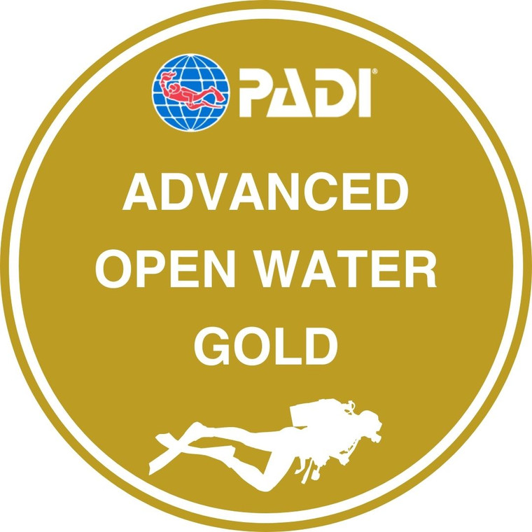 PADI Advanced Open Water Gold