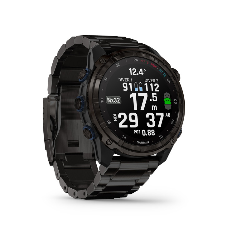 GARMIN Descent™ Mk3i – 51 mm, Carbon Grey DLC Titanium With DLC Titanium Band
