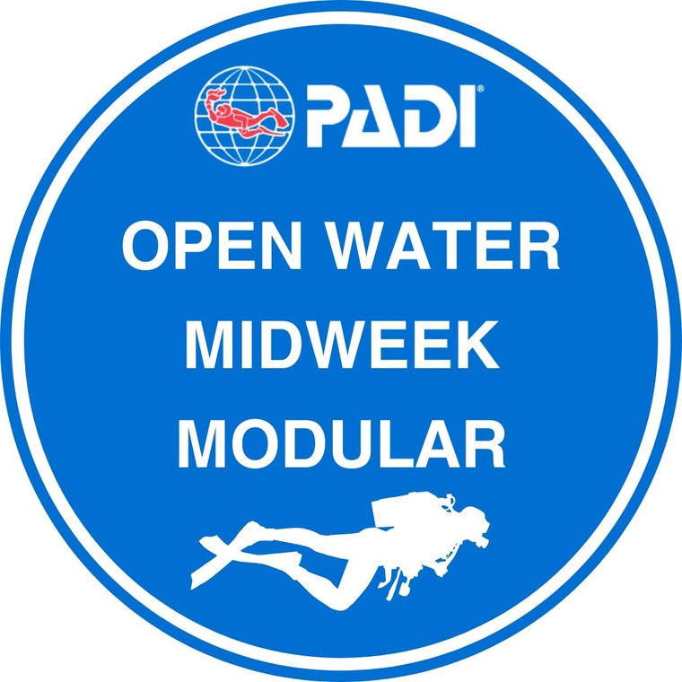 PADI Open Water Midweek Modular Scuba