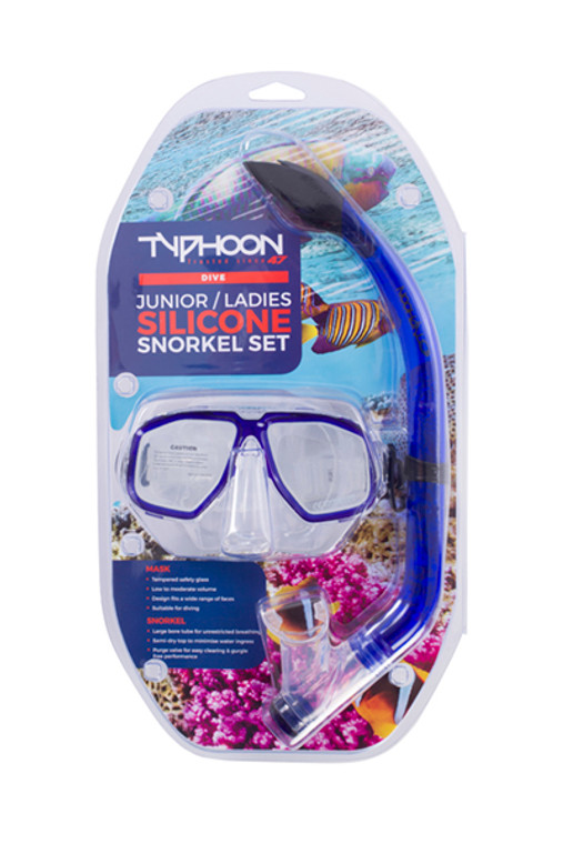 Typhoon Junior / Ladies Pro Snorkelling Set