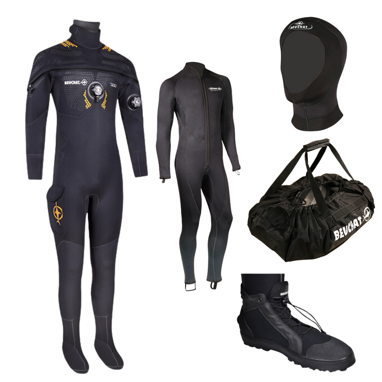 BEUCHAT Iceberg Pro Drysuit Package