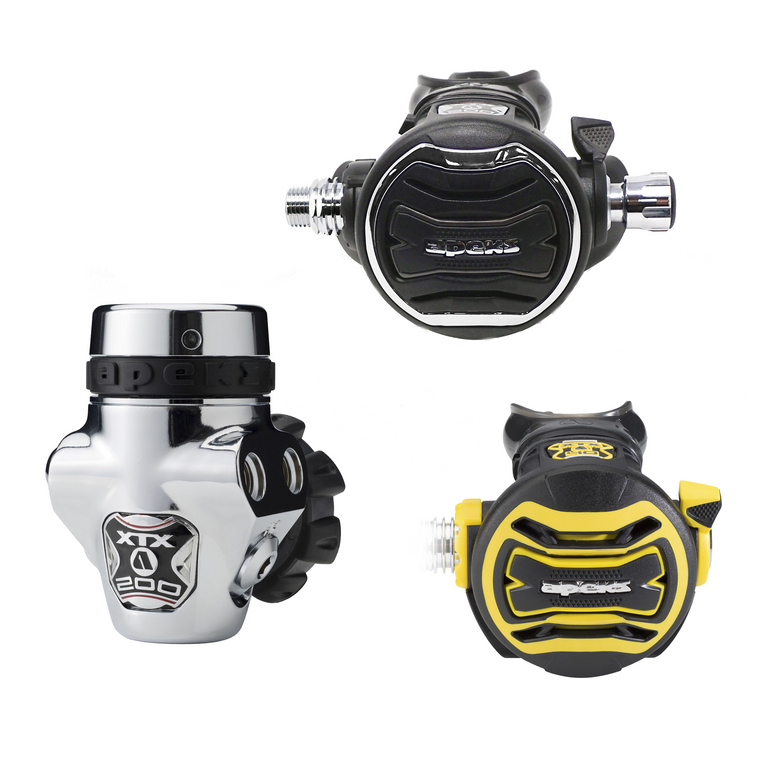 Apeks XTX 200 + XTX 40 Regulator Stage 3 Set